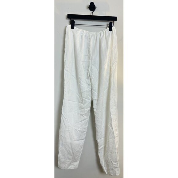 HOUSE OF CB Cleo Drawstring Pants in White Size Small - Picture 2 of 13
